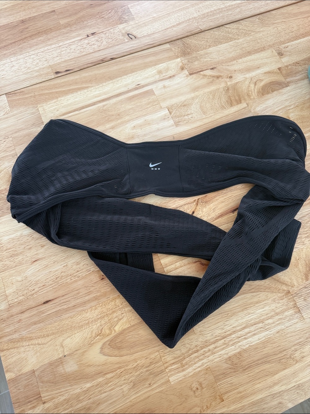 Nike x MMW Matthew M. Williams Black Mesh Shrug Bolero Size Medium - Picture 3 of 6